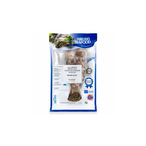 Nikudo Frozen Grouper Mix Whole Clean 200g-300g