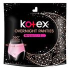 Kotex Overnight Panties M-L 2 Pieces