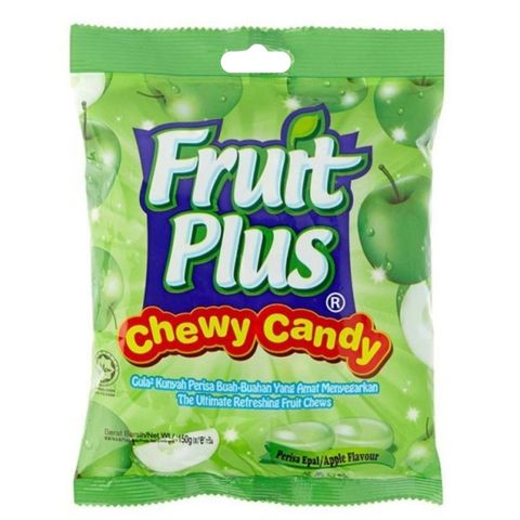 Fruit Plus Chewy Candy Apple 120g