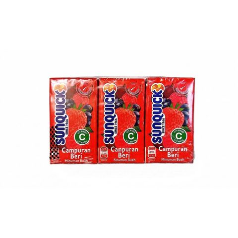 Sunquick Fruit Drink Berry Mix 3 x 125ml