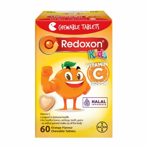 Redoxon Kids Orange Chewable Tablet 60 Pieces