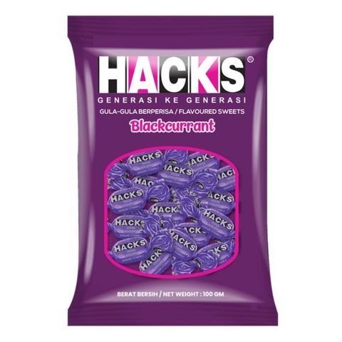 Hacks Blackcurrant 100g