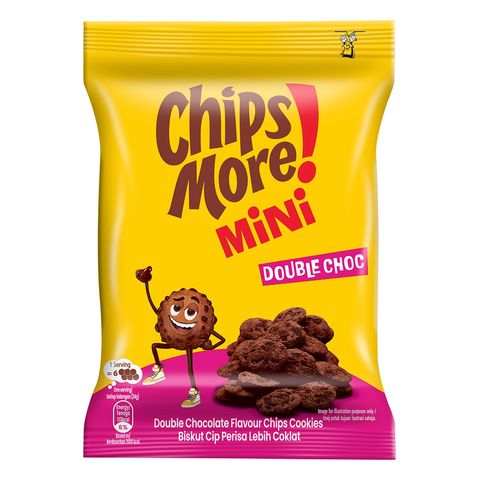 Kraft Chipsmore Mini Double Choc | 80 g