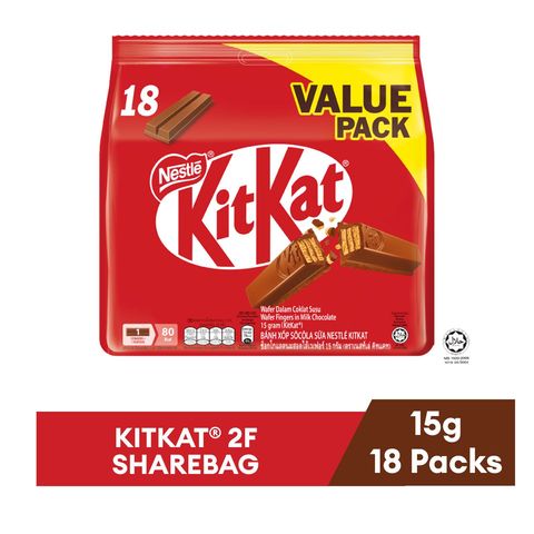 Kitkat Shares Bag Value Pack Chocolate 18 x 15g