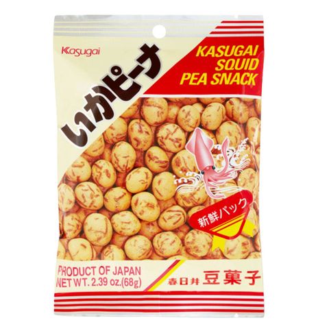 Kasugai Squid Pea Snack (Non Halal) 62g