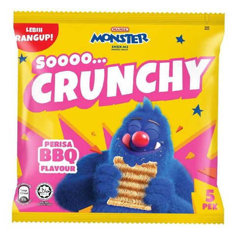 Mamee Monster 5 in 1 BBQ 5 x 20g