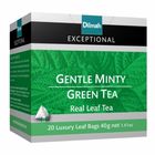 Dilmah Exceptional Pyramid Teabag Gentle Minty Green Tea 20 x 2g