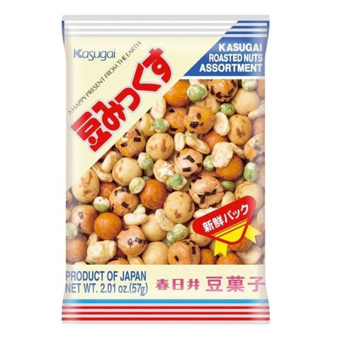 Kasugai Roasted Assortment Mix Mame (Non Halal) 57g