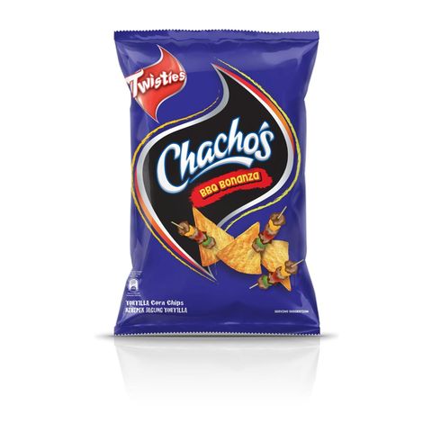 Twisties Chachos BBQ Bonanza Corn Chips Big Pack 160g