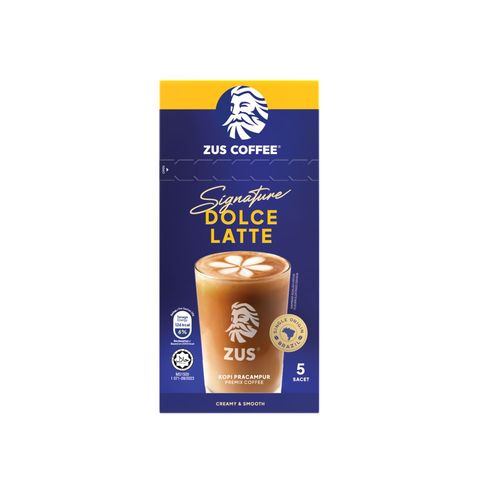 ZUS Coffee Signature Mixes Coffee Dolce Latte 5 Pieces