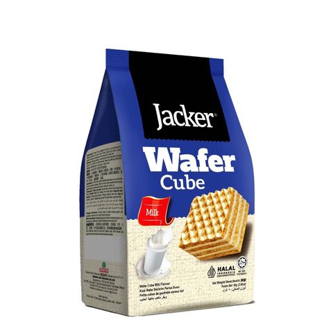 Jacker Wafer Milk Cube 80g
