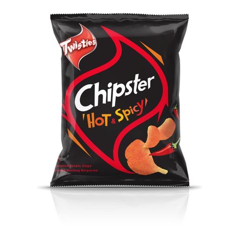 Twisties Chipster Potato Chips Hot & Spicy | 60 g