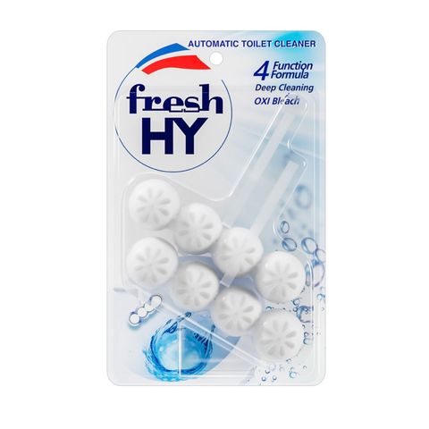 Fresh Hy Automatic Toilet Cleaner Oxi Bleach 2 x 50g