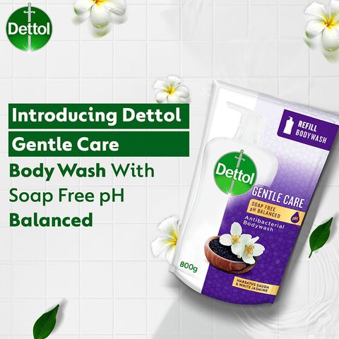 Dettol Shower Gel Gentle Care Refill Pack 850g