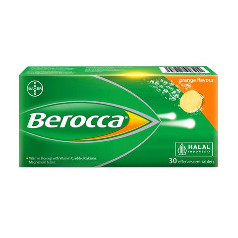 Berocca Effervescent Tab (Orange) | 30 Pcs