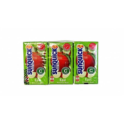 Sunquick Fruit Drink Apple 3 x 125ml