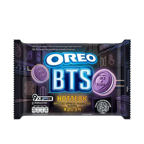 Oreo BTS Purple Sandwich Cookies Hotteok Brown Sugar Pancake Flavour 9 x 26.25g