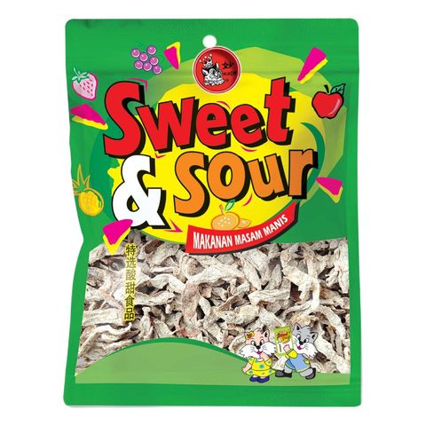 Sweet & Sour White Papaya Strips 55g