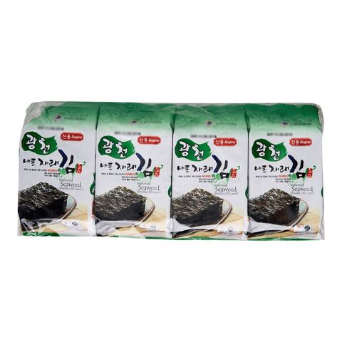 Sing Long Seasoned Seaweed (Perilla Oil) 8 x 4g