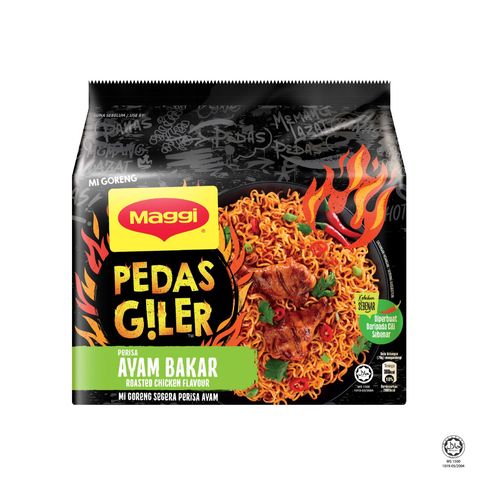 MAGGI Pedas Giler Ayam Bakar 5x76g