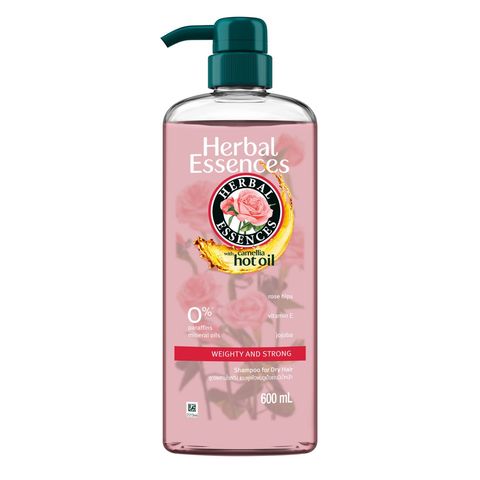 Herbal Essences Shampoo Weighty & Strong Rose Hips Jojoba Hair Care 600ml
