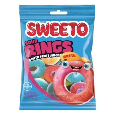 Sweeto Sour Ring Jelly 80g