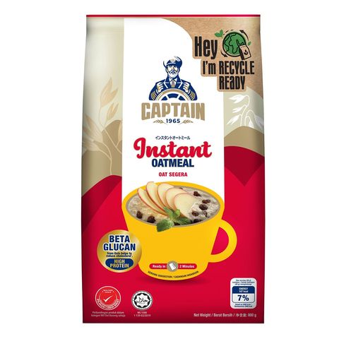 Captain Instant Oatmeal 800g