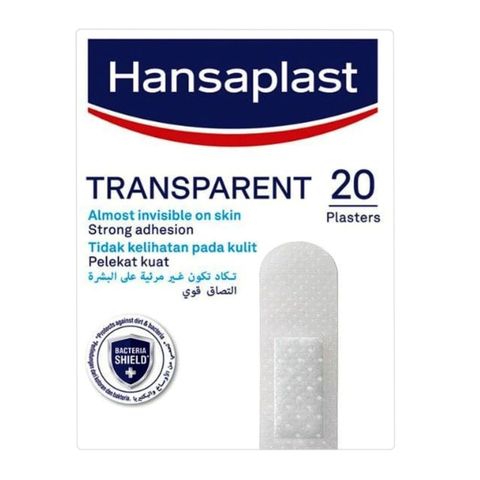 Hansaplast Transparent Wound Plasters 20 Pieces