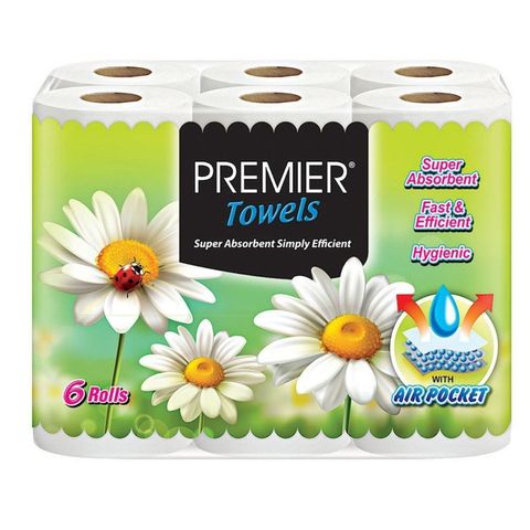 Premier Kitchen Towel 6 Rolls