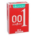 Okamoto 0.01 Hydro Polyurethane Zero One 2 Pieces