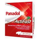 Panadol Actifast Caplet (500mg) 20 Pieces