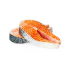 GST Frozen Bulk Pack Salmon Steak 900g-1kg
