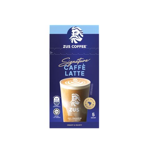 ZUS Coffee Signature Mixes Coffee Caffè Latte 5 Pieces