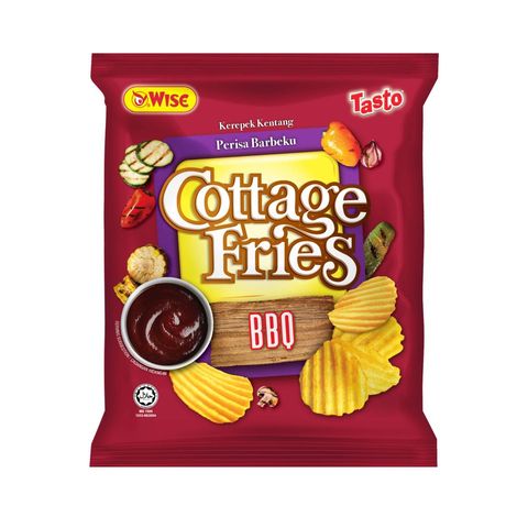 Wise Cottage Fries BBQ Potato Chips 65 g