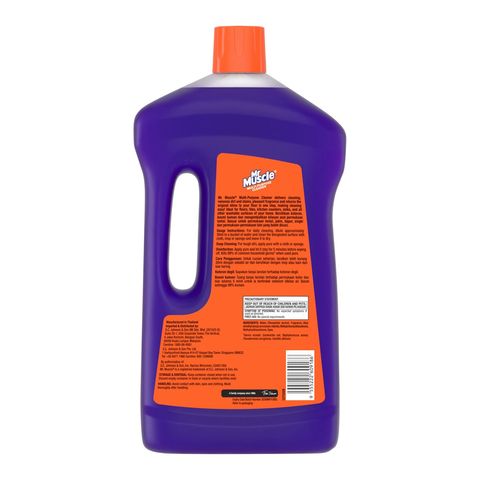 Mr Muscle Multi-purpose Disinfectant Floor Cleaner Lavender 2L