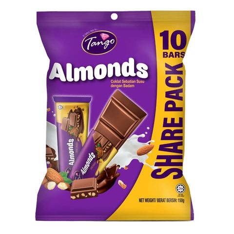 Tango Share Pack Almonds 150g