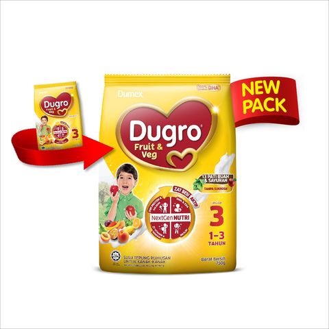 Dumex Dugro Fruit & Vegetable Step 3 | 850 g