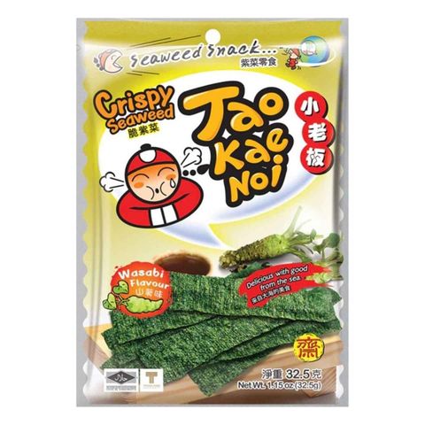 Tao Kae Noi Crispy Seaweed Wasabi 28g