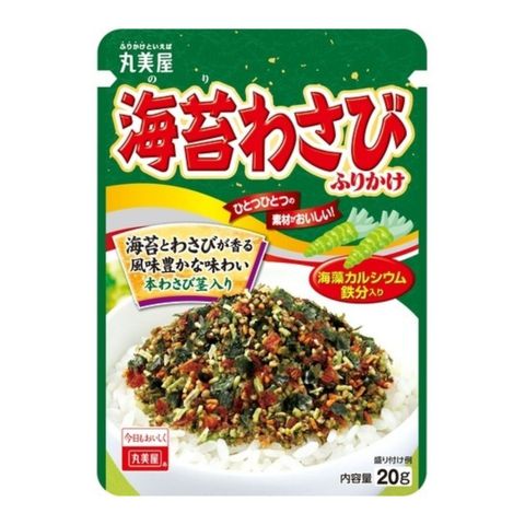 Marumiya Nori Wasabi Furikake (Non Halal) 20g