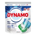 Dynamo 4in1 Capsules Fresh Refill Pack 20 x 10ml