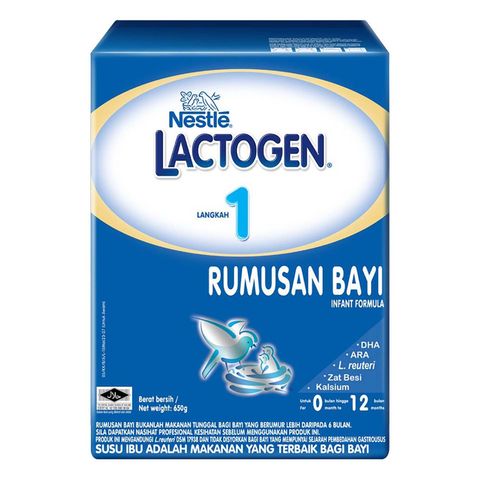Lactogen Step 1 Infant Formula (0-12 Months) 650g