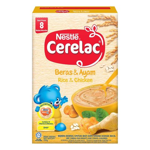 Cerelac Rice+Chicken 250g | 9556001129239
