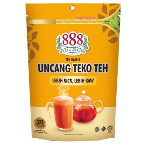 888 Uncang Teko Teh Kaw 20 x 2.3g