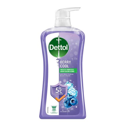Dettol Shower Gel Antibacterial Body Wash Berry Cool 950ml
