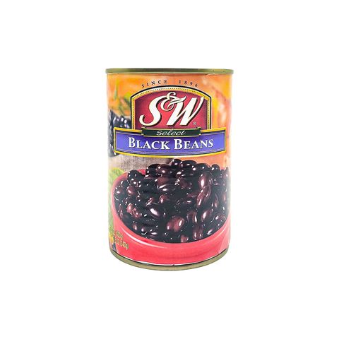 S&W Black Beans 400g