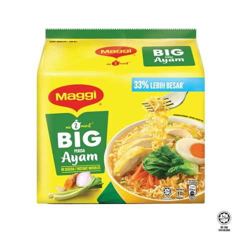 MAGGI BIG 2-Minute Instant Noodles Chicken Flavour 5x103g