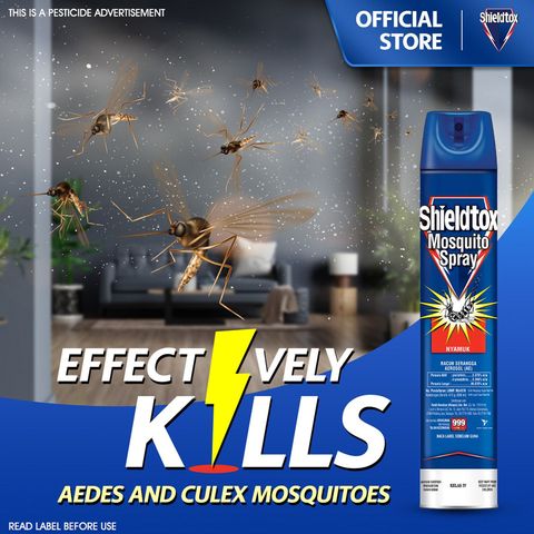 Shieldtox Mosquito Spray Aerosol 600ml