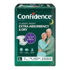 Confidence Classic Night Tape Adult Diaper Large 7 Pieces