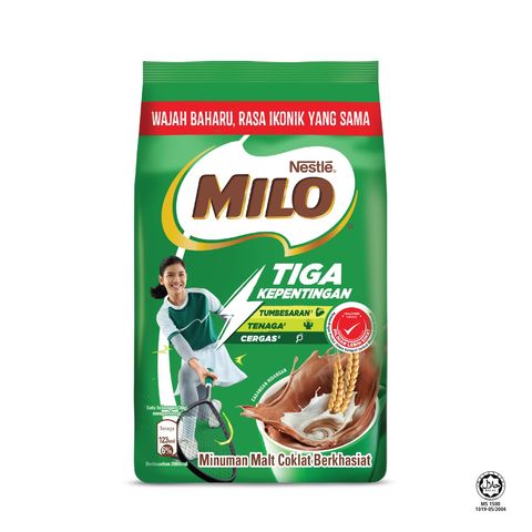 Milo Chocolate Malt Powder Softpack 200g