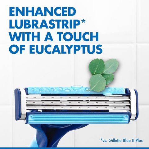 Gillette Blue 3 Cool Disposable Razor 4pcs